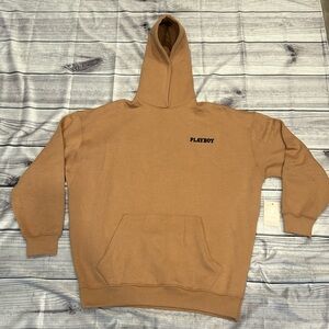 Missguided Playboy Oversized Hoodie Dress